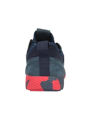 navy fabric lace up sport shoes - 16803034 - Standard Image - 4