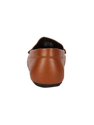tan leather slipon loafers - 16804232 - Standard Image - 3