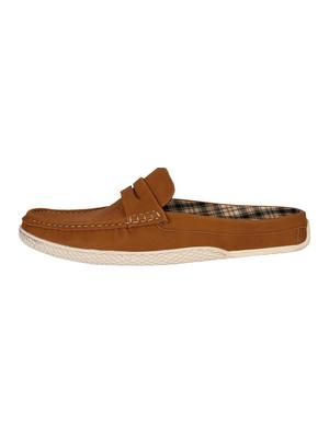 brown leather slipon loafers - 16804235 - Standard Image - 2