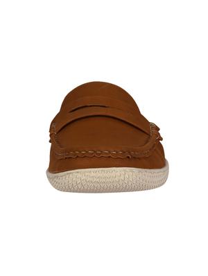 brown leather slipon loafers - 16804235 - Standard Image - 4