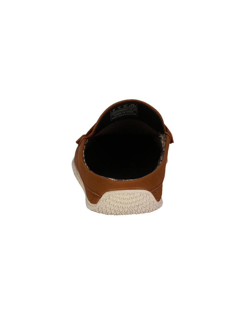 brown leather slipon loafers - 16804235 - Zoom Image - 3