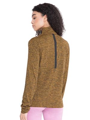 turtle neck melange jacket - 16804343 - Standard Image - 3