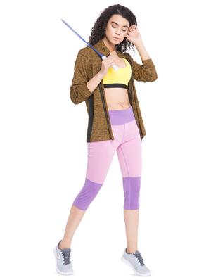 turtle neck melange jacket - 16804343 - Standard Image - 4