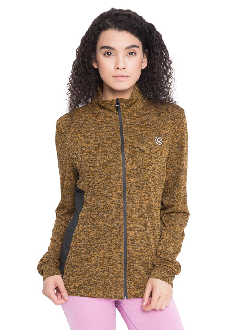 turtle neck melange jacket - 16804343 - Zoom Image - 1