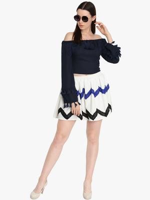 sequined embellished a-line skirt - 16804596 - Standard Image - 4