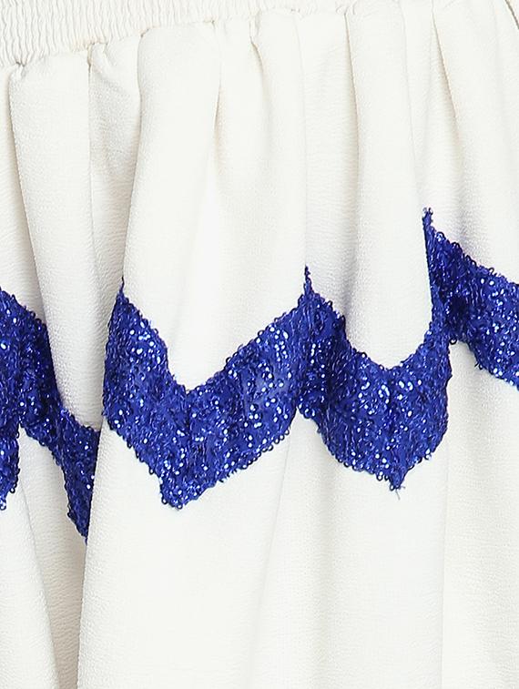sequined embellished a-line skirt - 16804596 - Zoom Image - 5