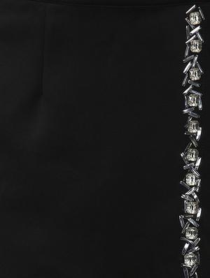 high rise embellished a-line skirt - 16804603 - Standard Image - 5