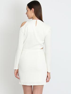 long sleeved sequined bodycon dress - 16804727 - Standard Image - 3