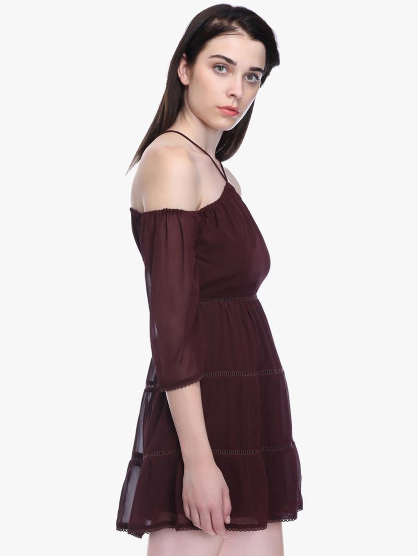 halter neck a-line dress - 16804790 - Zoom Image - 2