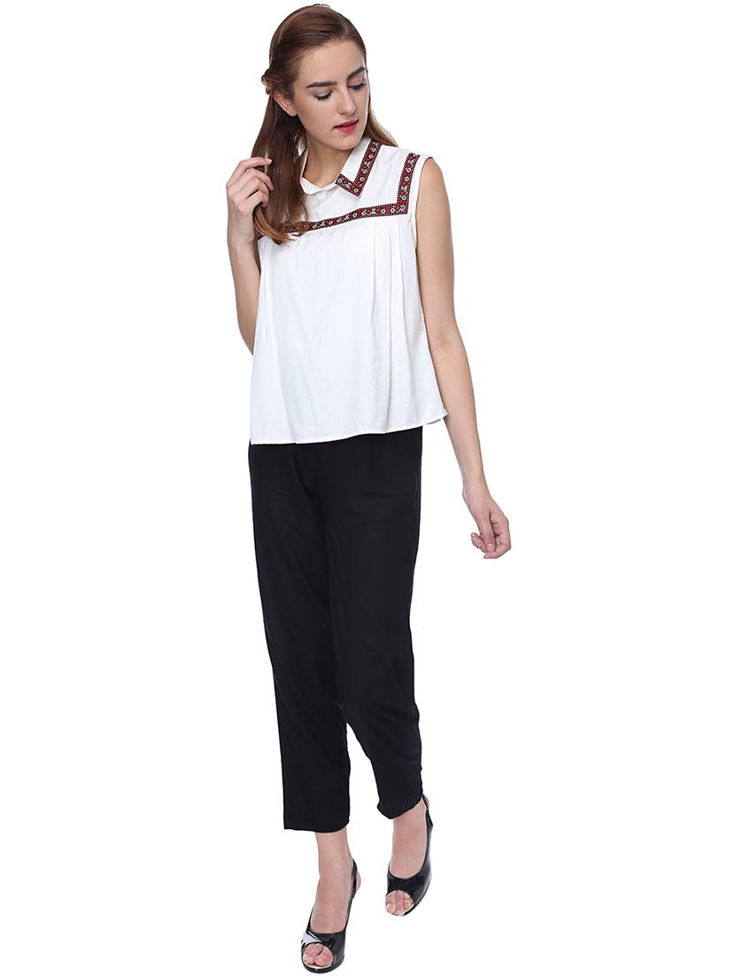 contrast taped solid shirt - 16804808 - Zoom Image - 4