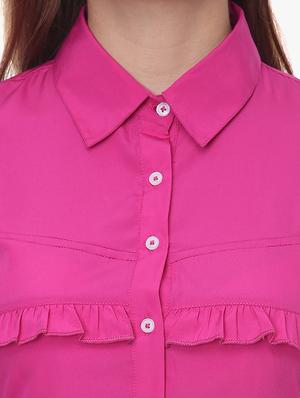 bell sleeved frill detail shirt - 16804885 - Standard Image - 5