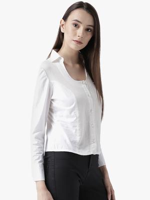long sleeved solid shirt - 16804904 - Standard Image - 2