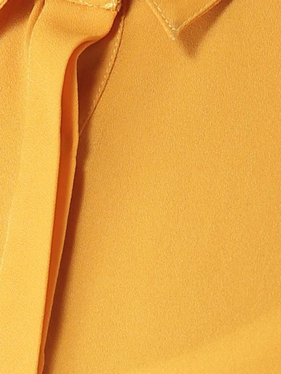 bell sleeved solid shirt - 16805021 - Zoom Image - 5