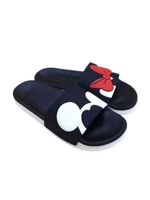 black slides flip flops - 16806344 - Standard Image - 3