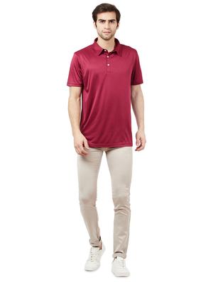 beige solid chinos - 16806357 - Standard Image - 4