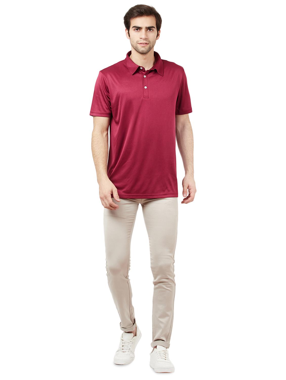 beige solid chinos - 16806357 - Zoom Image - 4