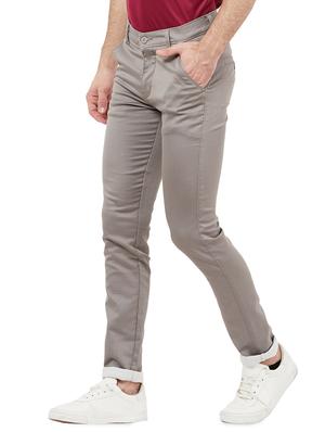grey textured chinos - 16806362 - Standard Image - 2