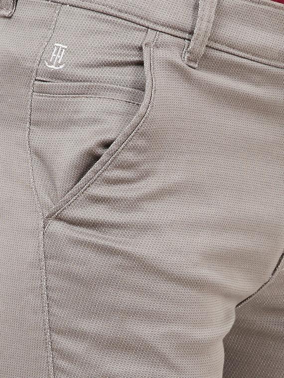 grey textured chinos - 16806362 - Zoom Image - 5