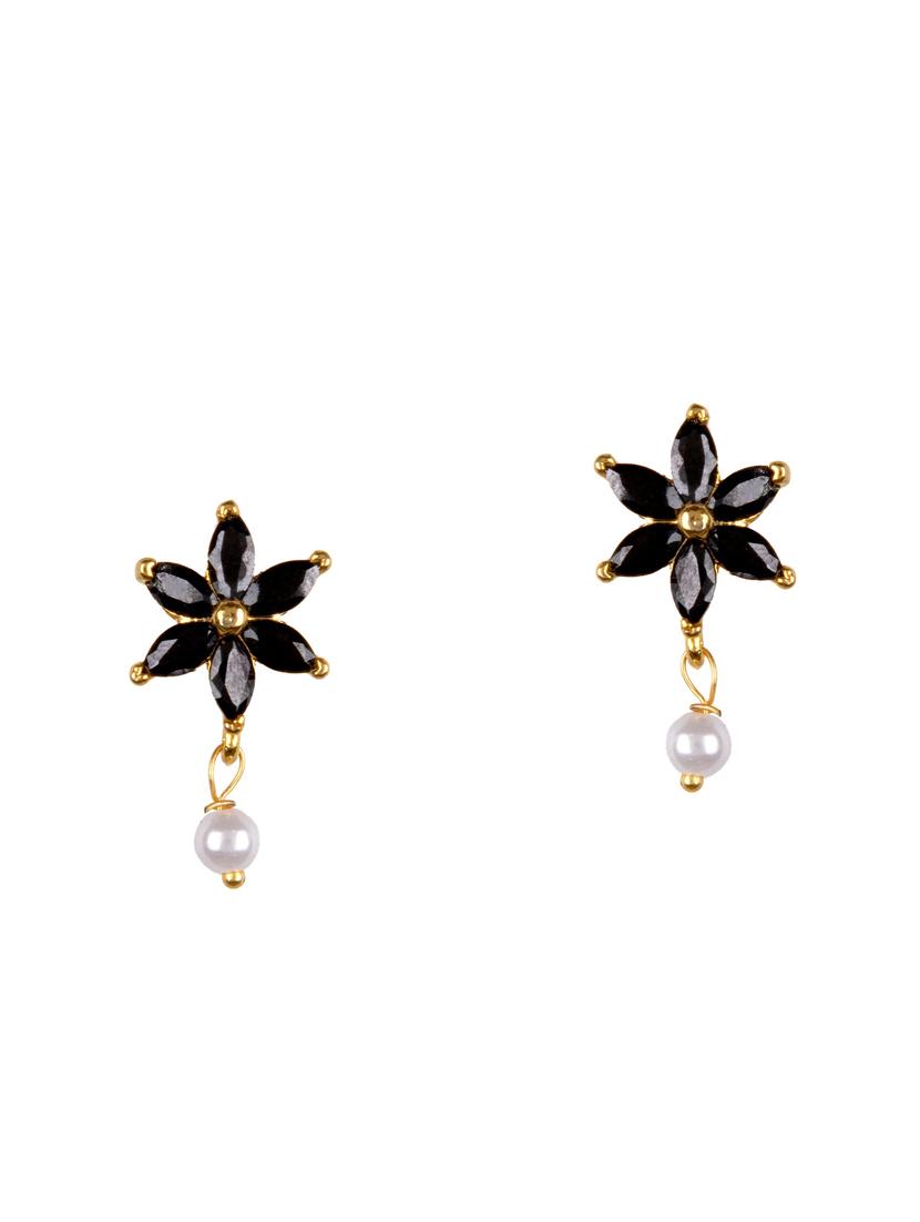 black metal drop earring - 16807310 - Zoom Image - 1