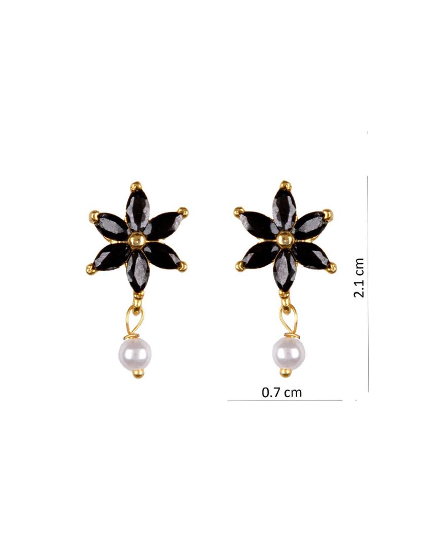 black metal drop earring - 16807310 - Zoom Image - 3