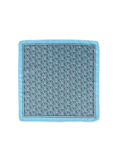 blue polyester pocketsquare - 16807676 - Standard Image - 1
