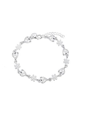 silver plated bangle bracelet - 16808016 - Standard Image - 4