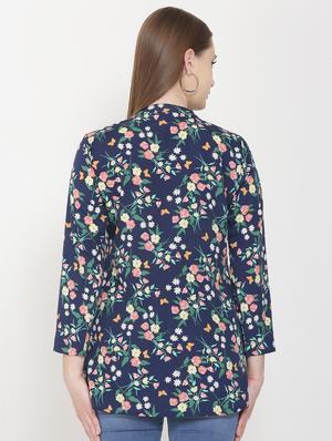 floral a-line kurti - 16808412 - Standard Image - 3