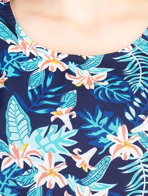 bell sleeved floral top - 16808565 - Standard Image - 5