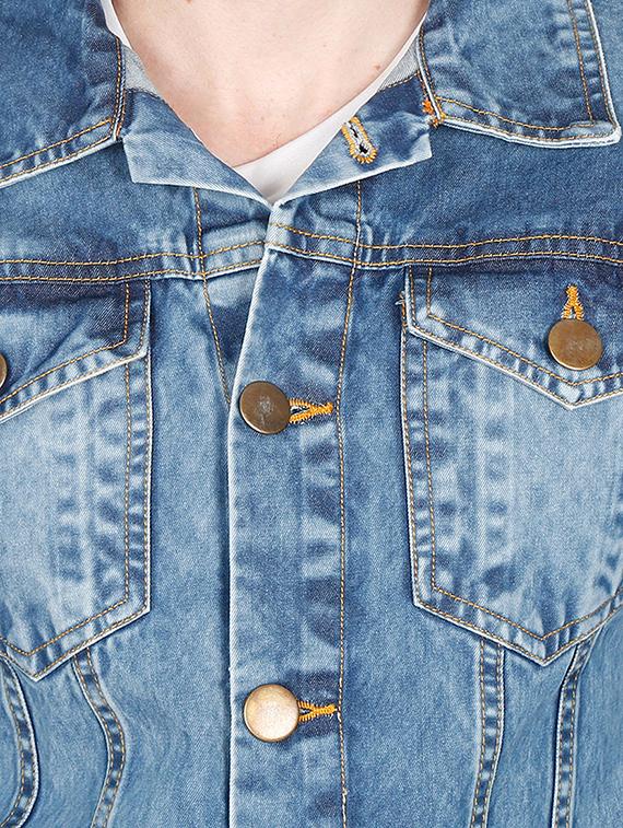 blue washed denim jacket - 16809391 - Zoom Image - 6