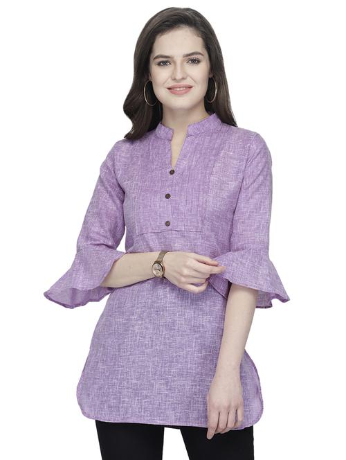 solid straight kurti - 16809477 - Standard Image - 1