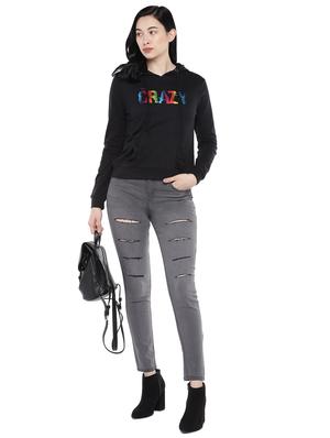 high rise distressed skinny fit jeans - 16809545 - Standard Image - 4