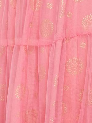 printed flared skirt - 16809573 - Standard Image - 5