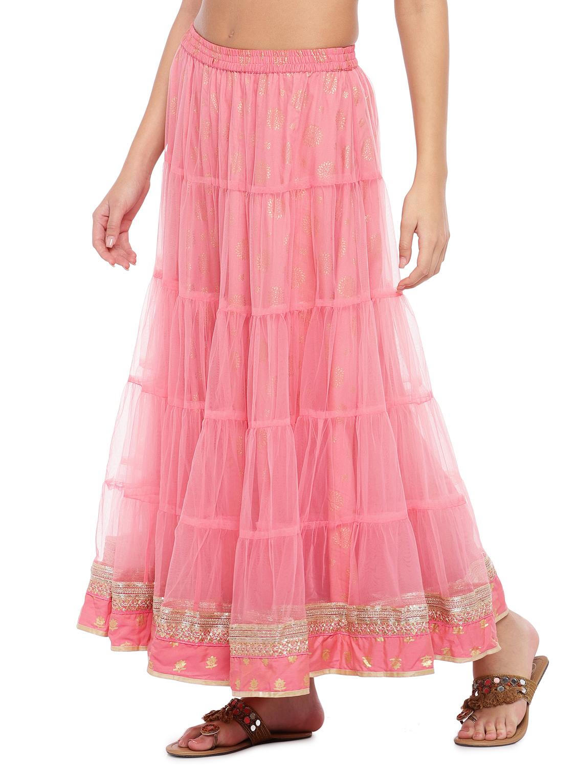 printed flared skirt - 16809573 - Zoom Image - 2