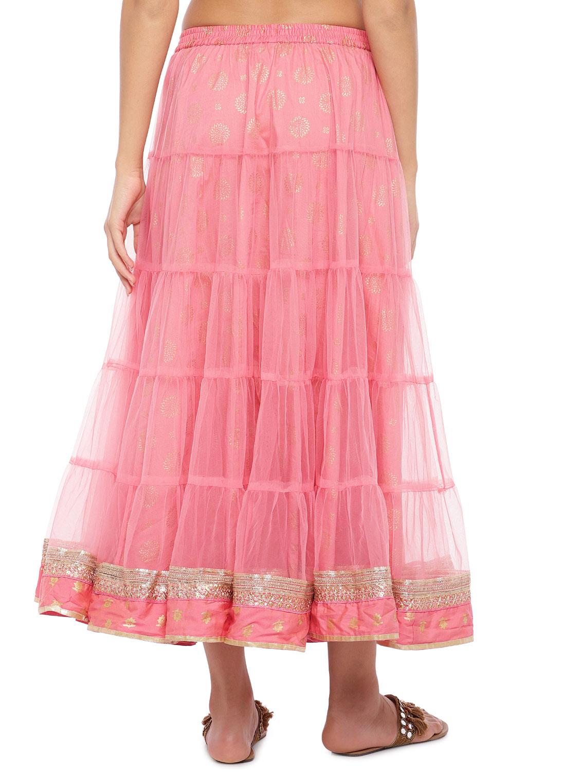 printed flared skirt - 16809573 - Zoom Image - 3