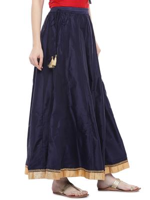 solid flared skirt - 16809575 - Standard Image - 2