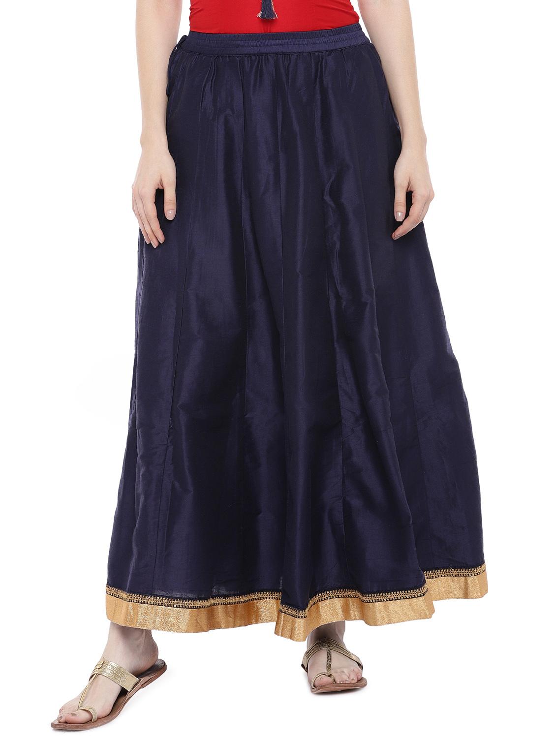 solid flared skirt - 16809575 - Zoom Image - 1