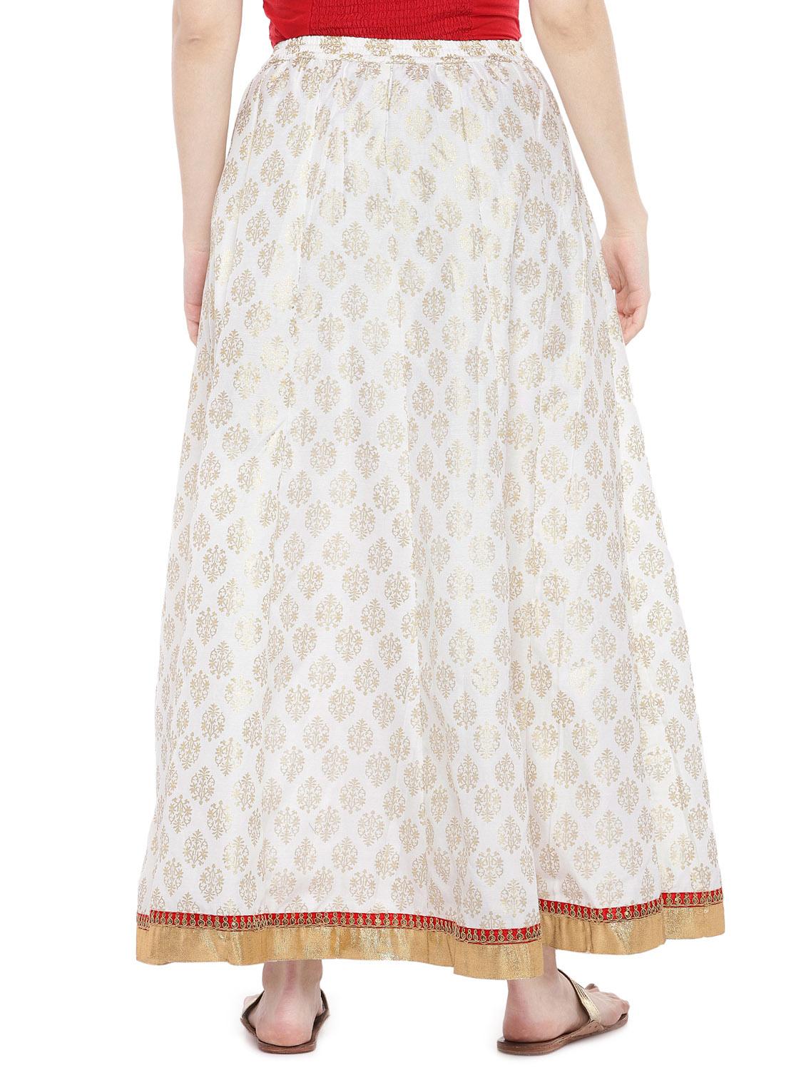 printed flared skirt - 16809576 - Zoom Image - 3