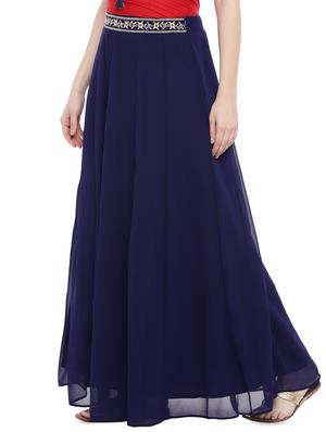 solid flared skirt - 16809578 - Standard Image - 2