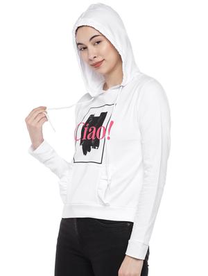 graphic print hooded sweatshirt - 16809615 - Standard Image - 2
