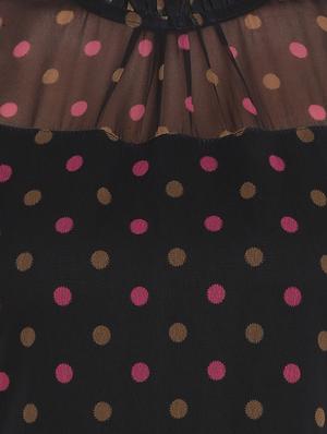 polka dots flared kurta - 16809712 - Standard Image - 4