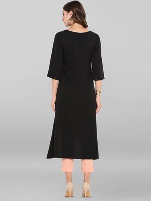 floral asymmetric kurta - 16809713 - Standard Image - 3