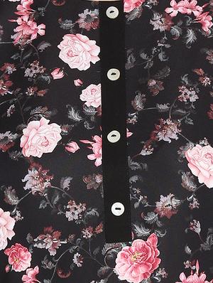 floral asymmetric kurta - 16809713 - Standard Image - 4