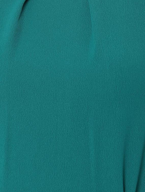 round neck solid fit & flare dress - 16809823 - Zoom Image - 4