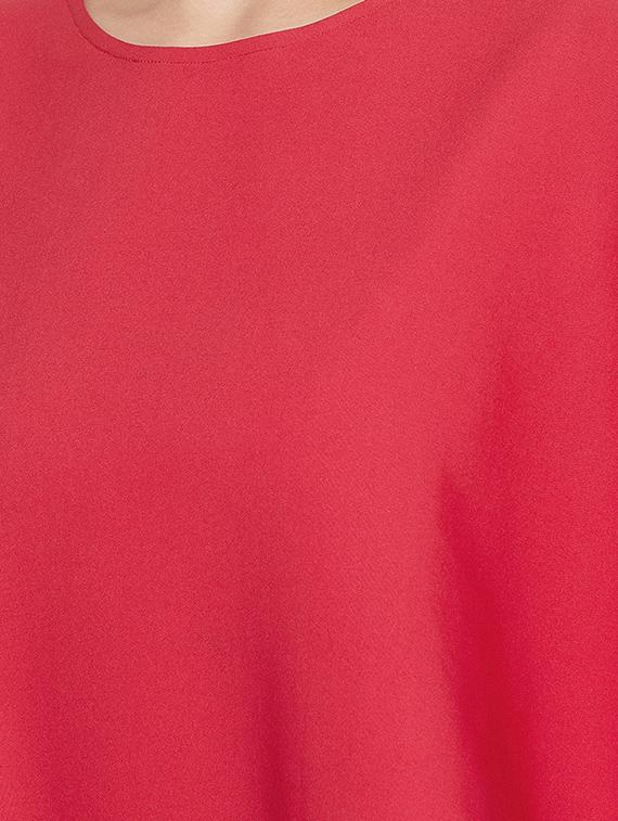 color block cape sleeved sheath dress - 16810016 - Zoom Image - 5