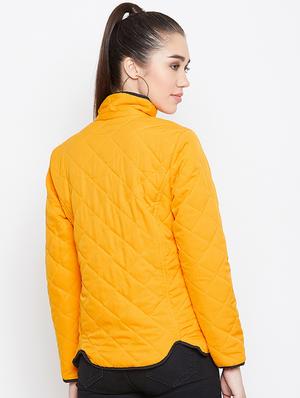 mandarin neck quilted jacket - 16810464 - Standard Image - 3