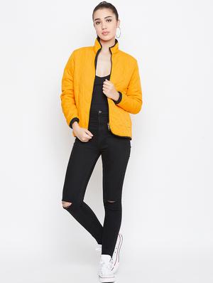 mandarin neck quilted jacket - 16810464 - Standard Image - 4
