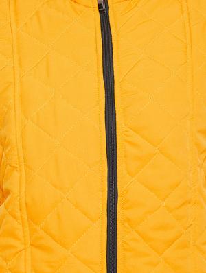 mandarin neck quilted jacket - 16810464 - Standard Image - 5