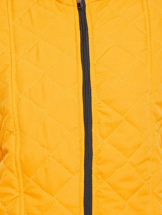 mandarin neck quilted jacket - 16810464 - Zoom Image - 5