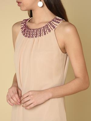 embellish detail a-line dress - 16810928 - Standard Image - 4