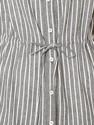 drawstring waist a-line dress - 16810930 - Standard Image - 6